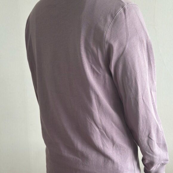 AMI Paris Purple Ami de Coeur Long Sleeve T-Shirt – Size L - Picture 4 of 9